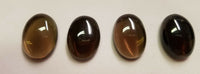 Smoky Quartz Oval Cabochon Gemstones Cab Gems 10x12mm up to 22x30mm sizes