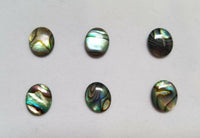 10pcs Paua Shell Abalone Oval Cabochon 4x6mm 5x7mm up to 10x14 Jewelry Cabs Gems