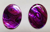 Purple Paua Shell Oval Cabochon High Quality 18x25 22x30 30x40 sizes Cabs Gems