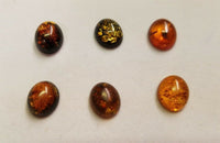 Natural Amber Oval Cabochon High Quality 4x6 5x7 6x8 7x9 8x10 up to 15x20 sizes