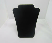 8.5"H Necklace Easel Black Velvet Necklace Stand Display Organizer