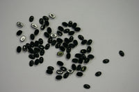 Lot of 10 Black Onyx Oval flat back Cabochon High Quality 4x6 5x7 up to 13x18