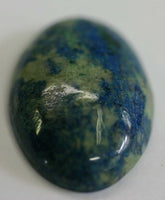 20x30mm Natural Oval Azurite Malachite 6.8mm thickness 29.5ct Arizona Jewelry