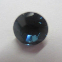 10pcs 6mm Faceted AB Sapphire Glass Rhinestones Foiled Pointed Back High Quality