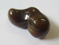 20mmx10.5mm Natural Free Form Fire Agate Gemstone 12.5 ct. Great Color Gemstone.