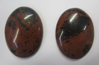 30x40 40x30 Mahogany Obsidian Oval High Quality Calibrated Cabochon Gemstones