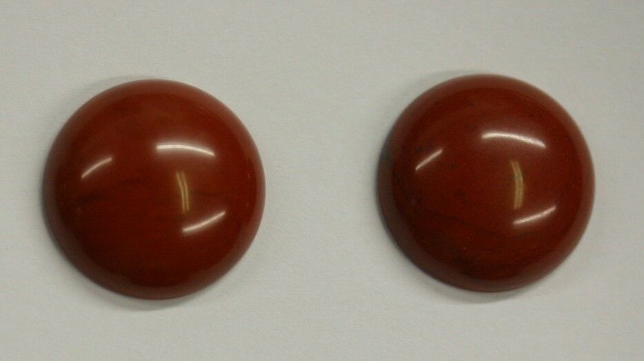 4pcs Red Jasper Round Cabochon Calibrated High Quality 18mm 20mm 30mm Gemstones