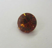 10pcs 6mm Faceted AB Citrine Glass Rhinestones Foiled Pointed Back High Quality