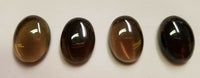 Smoky Quartz Oval Cabochon Gemstones Cab Gems 10x12mm up to 22x30mm sizes
