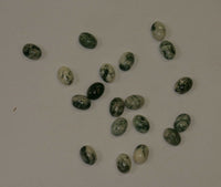 Lot of 4 Tree Agate Oval Cabochon High Quality 6x8 8x10 10x12 10x14
