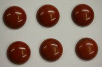 4pcs Red Jasper Round Cabochon Calibrated High Quality 18mm 20mm 30mm Gemstones