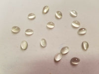 Moonstone Oval flat back Cabochon High Quality 4x6 5x7 7x9 up to 10x12 sizes
