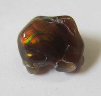 15.5mmx12.2mm Natural Free Form Fire Agate Gemstone 10 ct. Great Color Gemstone
