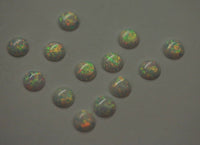 Man-made Opal Calibrated Round Cabochon High Quality Gemstones 6mm 8mm 10mm 12mm