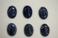 Lot of 10 Sodalite Oval Calibrated Cabochon High Quality 4x6 5x7 up to 8x10 Gems