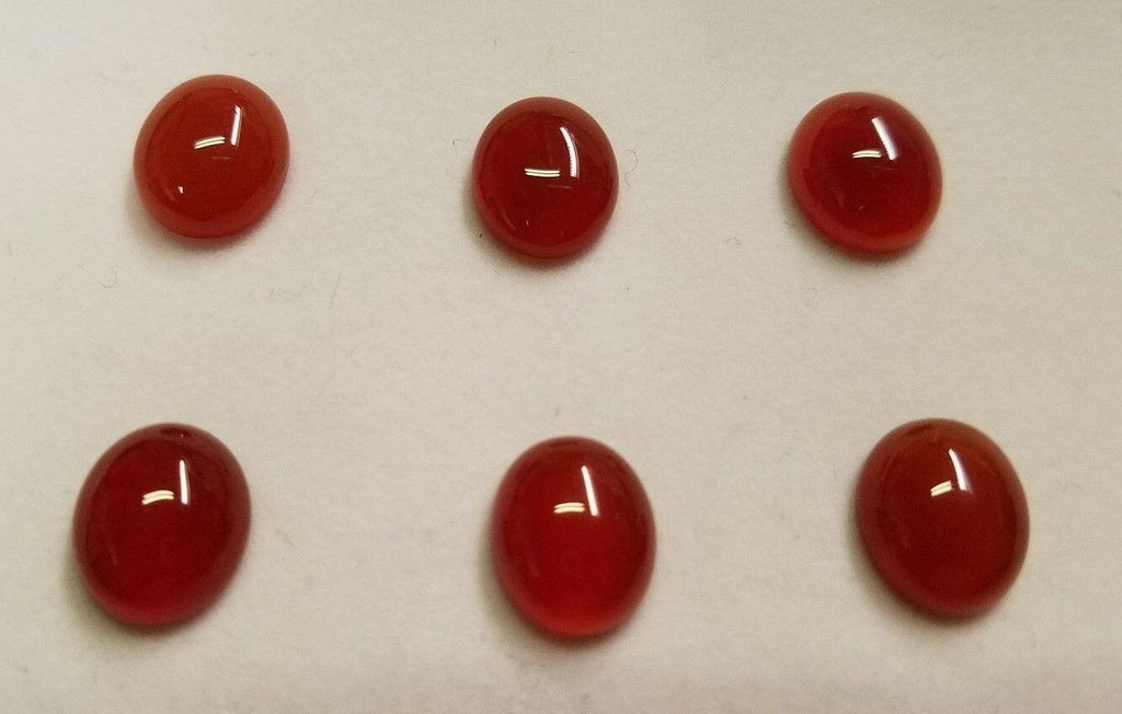 4pcs Carnelian Oval Calibrated Cabochon High Quality 10x12 10x14 12x16 13x18 Gem