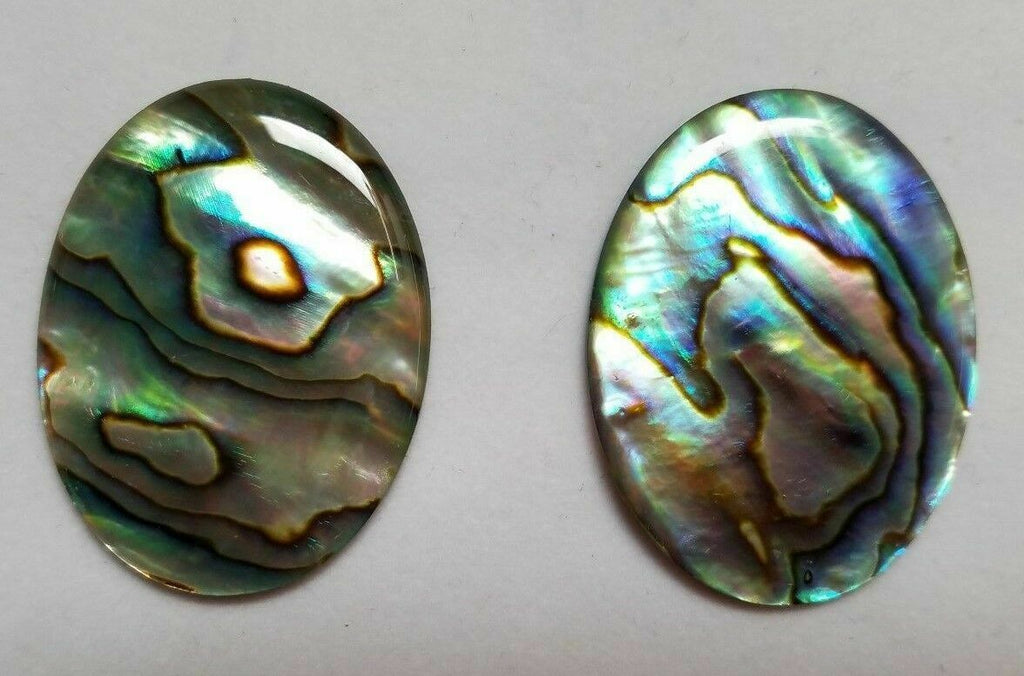 18x25mm 25x18mm Natural Paua Shell Abalone Calibrated Oval Cabochon Gems Jewelry