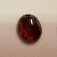 Lot of 10 Garnet Oval flat back Cabochon High Quality 3x5mm 4x6mm 5x7mm
