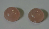 Rose Quartz Round Calibrated Cabochon High Quality Gemstones 18mm 20mm 38mm