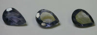 7x9mm 9x7 Natural Purple Iolite Pear Faceted Gemstone Free gem jar Gems stone