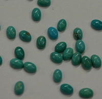 Natural Chinese Turquoise Oval Cabochon 10x12 10x14 12x16 13x18 Gemstones