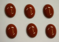 6 Red Jasper Oval Cabochon Calibrated High Quality 12x16 13x18 15x20 Gemstones