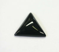 4pcs Black Onyx Triangle Calibrated Cabochon 6mm 8mm 10mm 12mm 14mm 16mm Gems