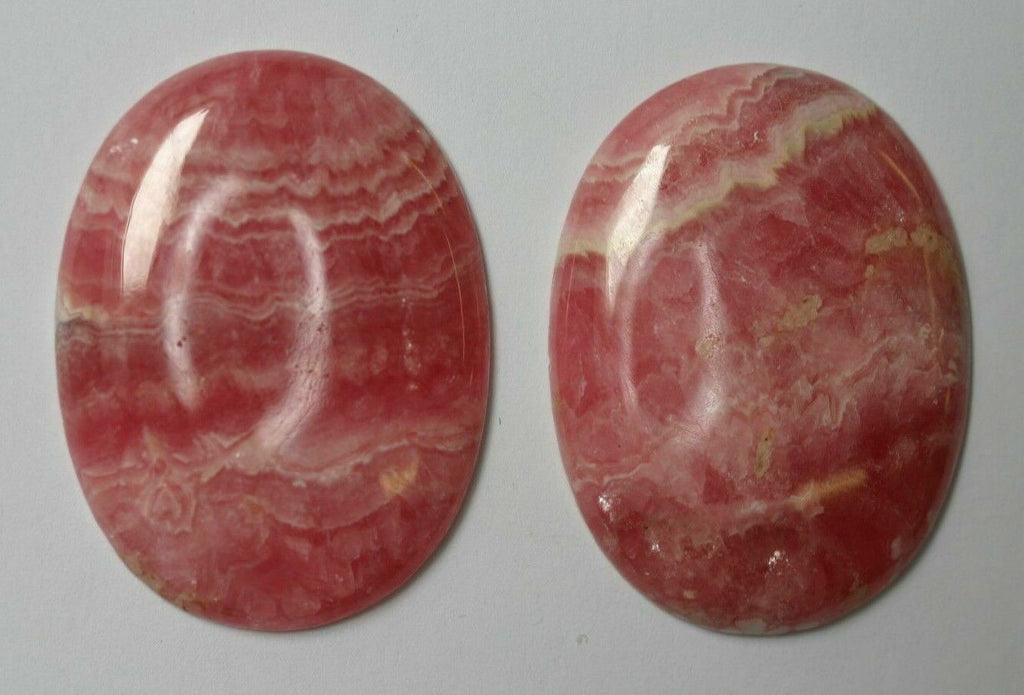 15x20mm Natural Rhodochrosite Calibrated Oval Cabochon Cab Gems Gemstones