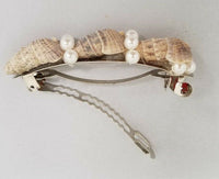 Lot of 8pcs Hair Clip Barrette Shell and Pearl