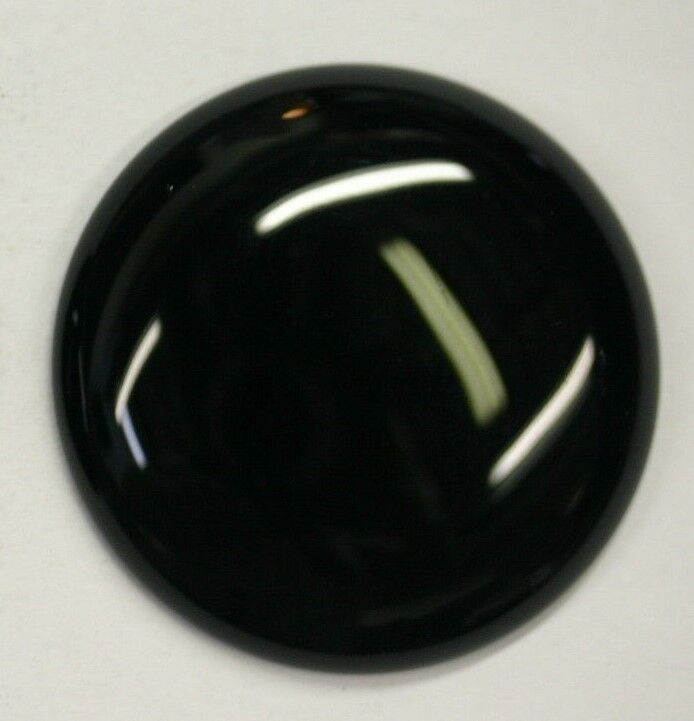 Natural Black Onyx Round High Grade Calibrated Cabochon 20mm 25mm 38mm Gemstones