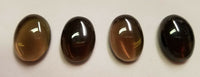 Smoky Quartz Oval Cabochon Gemstones Cab Gems 10x12mm up to 22x30mm sizes