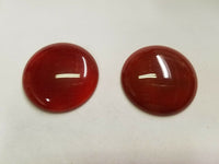 Carnelian Calibrated Round Cabochon High Quality 18mm 20mm 25mm 30mm 38mm Gems