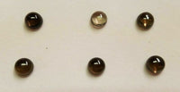 10mm Natural Smoky Quartz Round Cabochon Gemstones Cab Gems Jewelry