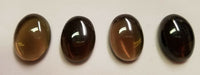 Smoky Quartz Oval Cabochon Gemstones Cab Gems 10x12mm up to 22x30mm sizes