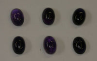 Lot of 2 Amethyst Oval Cabochon High Quality 3x4mm 3x5mm 4x5mm 4x6mm 5x7mm 6x8mm