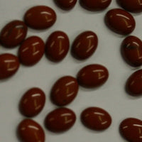 10pcs Red Jasper Oval Cabochon High Quality 4x6 5x7 6x8 up to 10x14 Gemstones