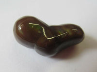 20mmx10.5mm Natural Free Form Fire Agate Gemstone 12.5 ct. Great Color Gemstone.
