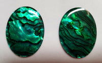 Green Paua Shell Oval Cabochon High Quality 18x25 22x30 30x40 sizes