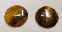 Tiger Eye Round shape flat back High Quality Cabochon 38mm
