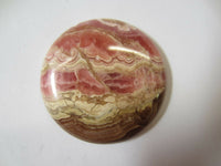 40mm Natural Rhodochrosite Calibrated Round Cabochon High Quality HARD TO FIND