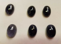 Iolite Oval flat back Cabochon High Quality 5x7 6x8 7x9 8x10 10x12 10x14 sizes