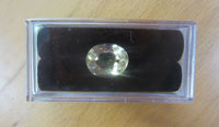 10pcs Acrylic Rectangle Gem Jars Box Gemstones Black Foam 1" x 2" with Tags