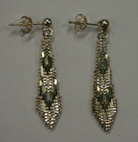Riccio Sterling Silver Ball Post Stud and Dangling Italy Earrings Jewelry SALE!!