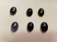 Iolite Oval flat back Cabochon High Quality 5x7 6x8 7x9 8x10 10x12 10x14 sizes