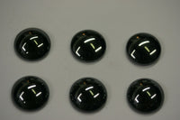4pcs Hematite Round Calibrated Cabochon 14mm 15mm 16mm 18mm High Quality Gems