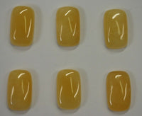 Natural Aventurine Yellow Rectangle Cushion Cabochon High Quality Gems 12x20mm