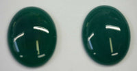 Green Onyx Oval flat back Cabochon High Quality 15x20 18x25 22x30 30x40