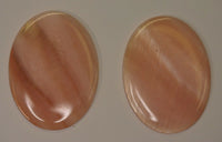 Pink Mussel Shell Calibrated Oval Cabochon 12x16 13x18 15x20 18x25 22x30 30x40