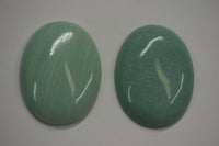 30x40 40x30mm Natural Amazonite Calibrated Oval Cabochon Gemstones RARE