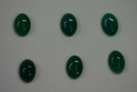 Lot of 10 Green Onyx Oval flat back Cabochon High Quality 4x6 5x7 up to 8x10